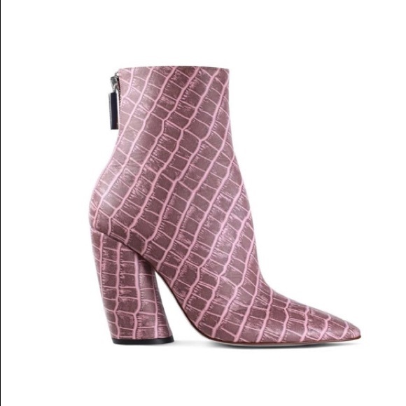 Rosbalet Shoes - Rosbalet Pink Leather Boot